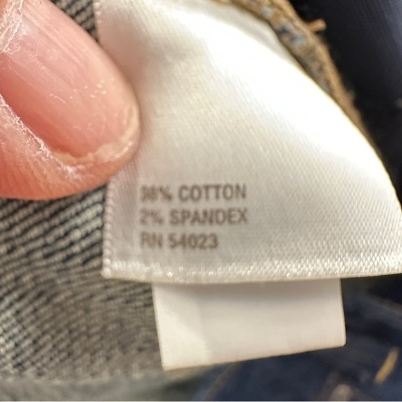 Old Navy Plus jeans, size 20, slight boot, med. dark wash, denim, casual - Picture 7 of 11